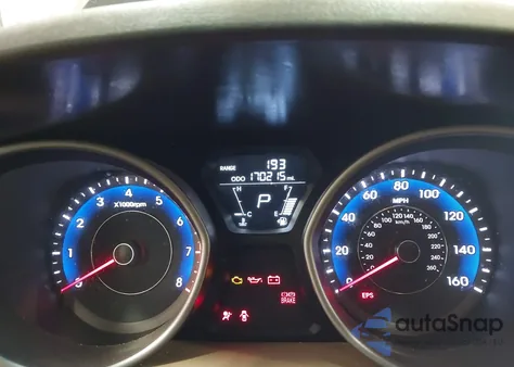 2013 Hyundai Elantra Gls z USA, uszkodzony, nr VIN KMHDH4AE3DU565154